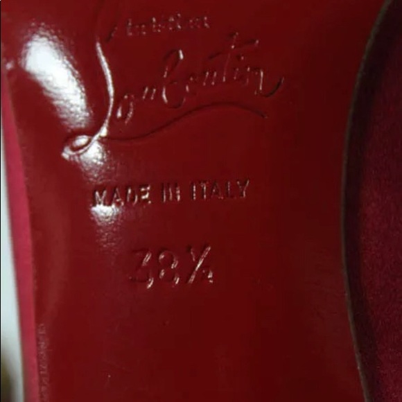 🔥SOLD🔥*CHRISTIAN LOUBOUTIN PUMPS 38.5 - Picture 7 of 7